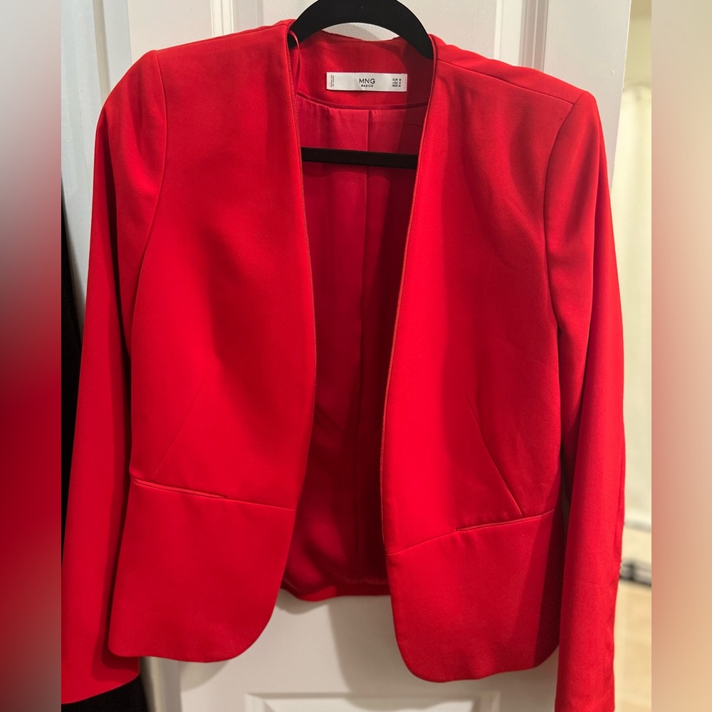 MNG Red Blazer